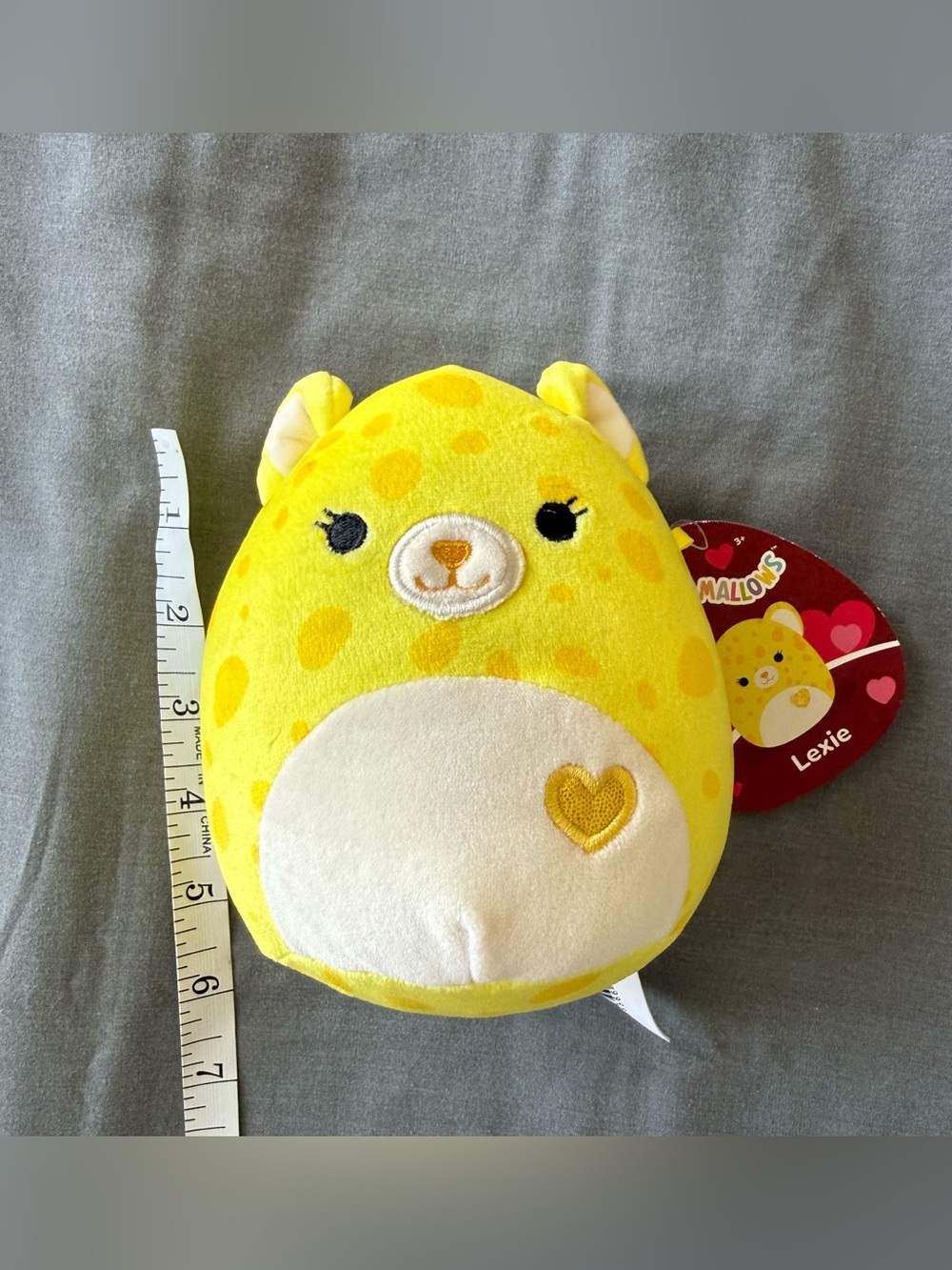 NWT Lexie the Yellow Cheetah 🐆 
 Squishmallow by Kelly Toy 5"